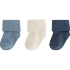 Sokjes & Slofjes|Jassen* Prenatal Limited jas, overslag shirt, broek & sokken Steel Blue
