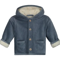 Sokjes & Slofjes|Jassen* Prenatal Limited jas, overslag shirt, broek & sokken Steel Blue