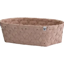 Manden & Dozen*Prénatal Prenatal mandje ovaal hexagon roze