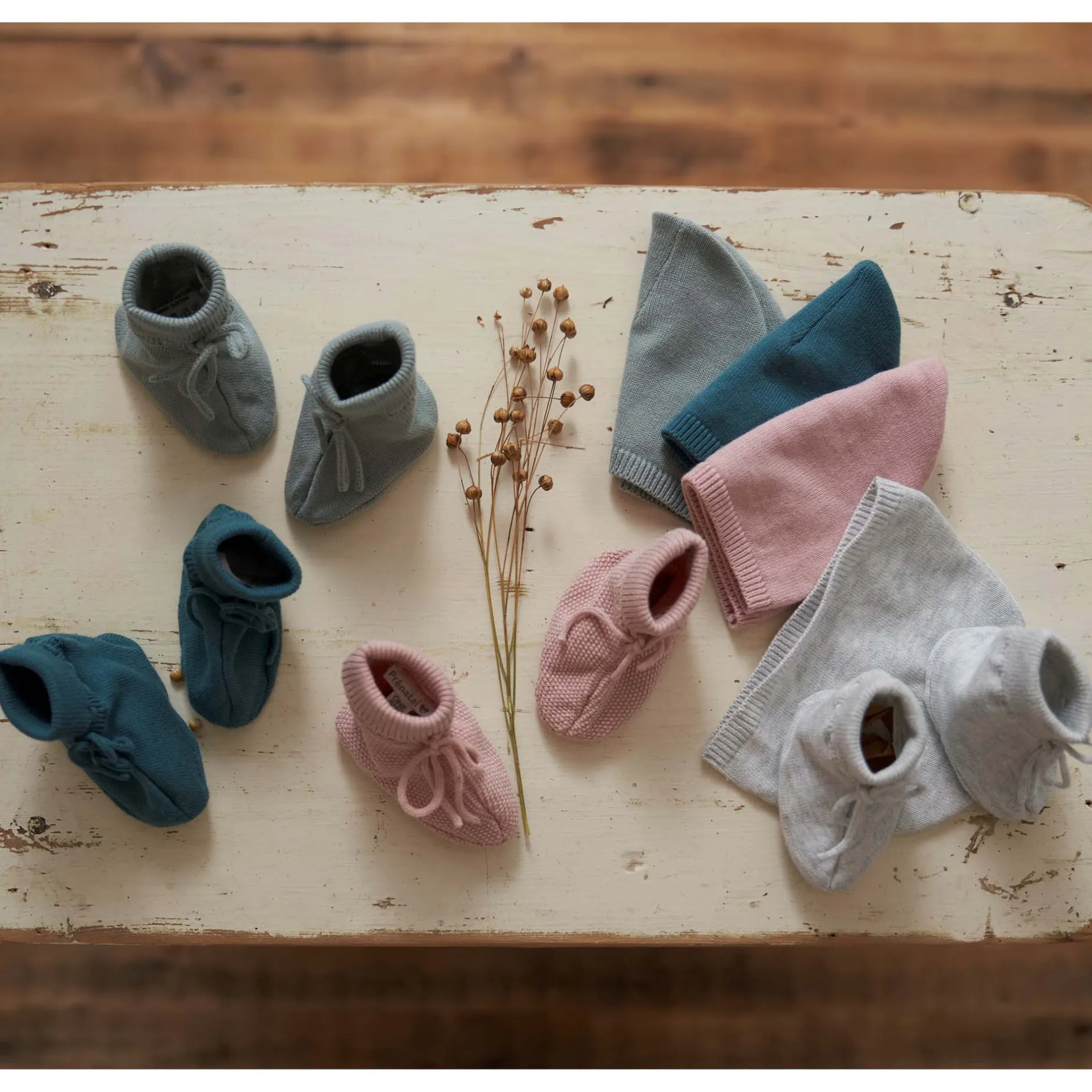 Accessoires|Accessoires*Prénatal Prenatal newborn meisjes mutsje roze Pink Shade