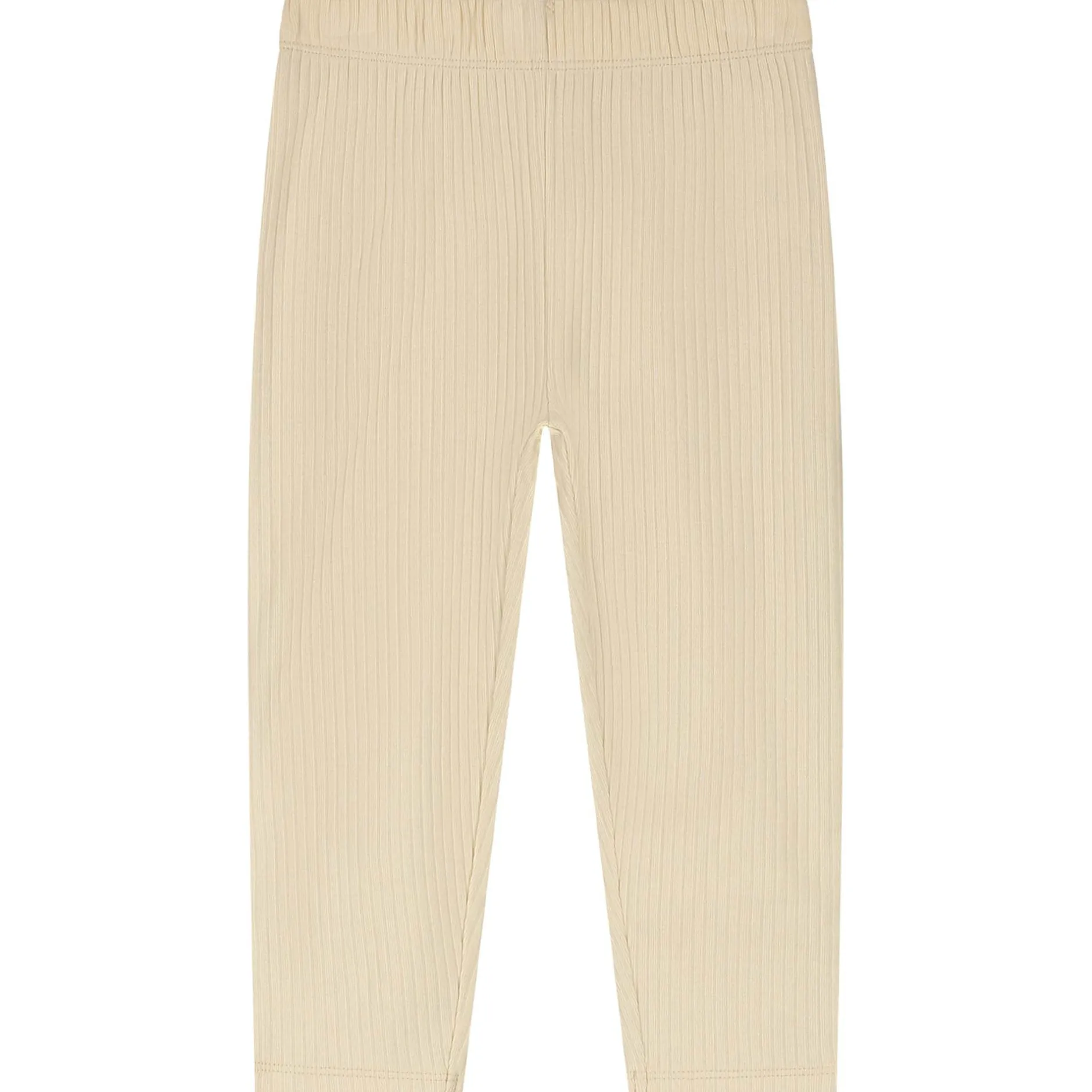 Pyjama's|Pyjama's*Prénatal Prenatal peuter rib pyjama beige Dark Ecru