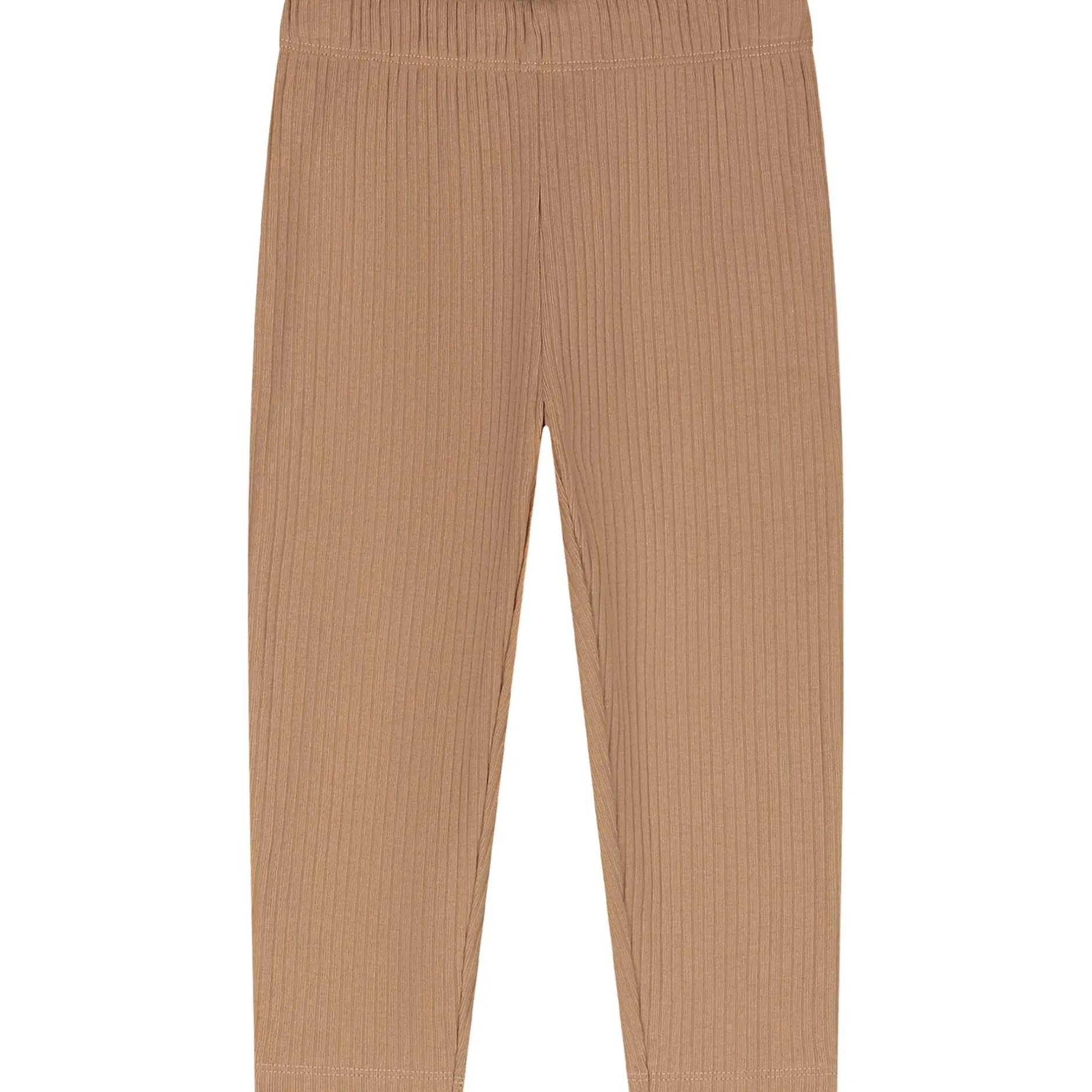 Pyjama's|Pyjama's*Prénatal Prenatal peuter rib pyjama beige Dark Sand Brown