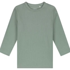 Pyjama's|Pyjama's*Prénatal Prenatal peuter rib pyjama groen Midgreen