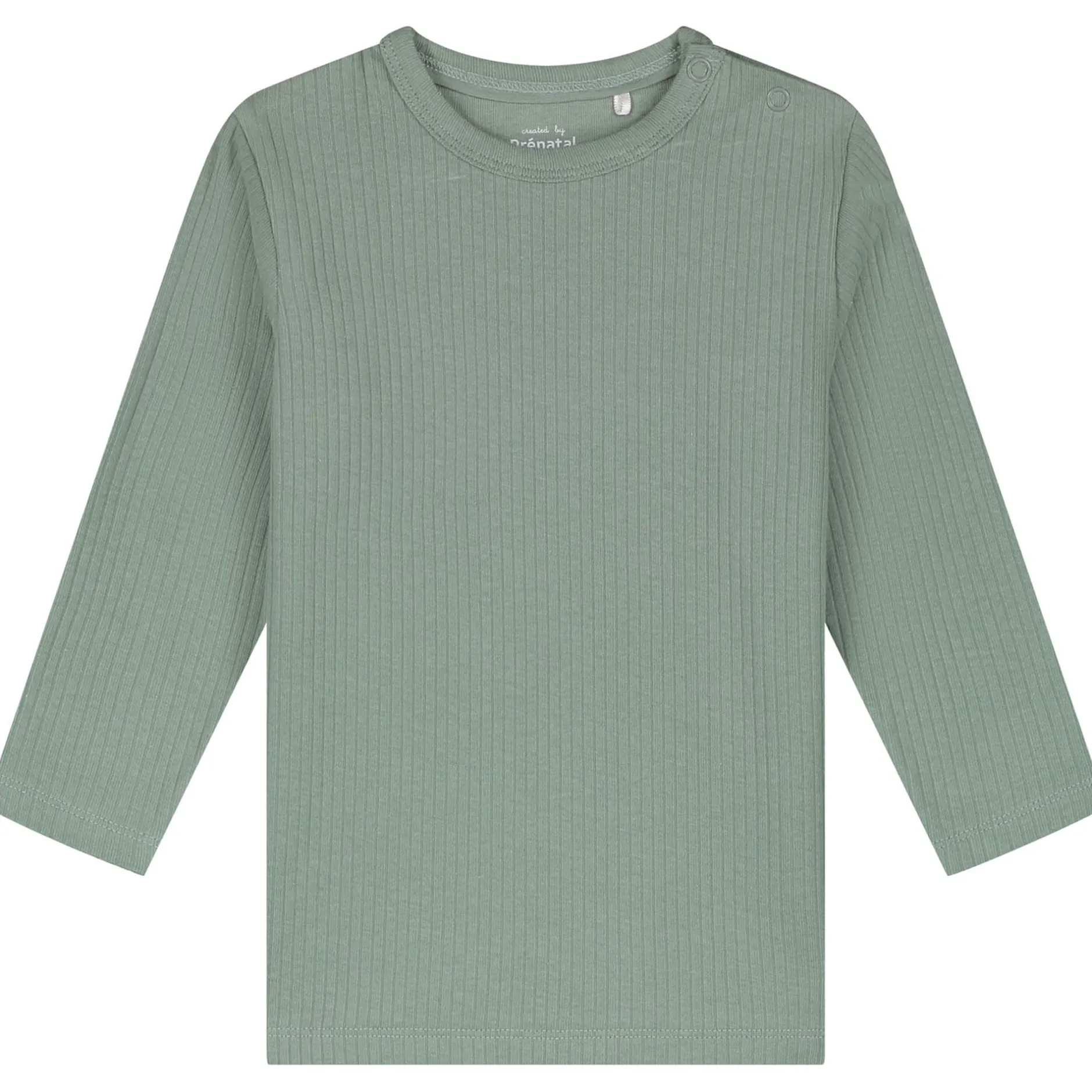 Pyjama's|Pyjama's*Prénatal Prenatal peuter rib pyjama groen Midgreen