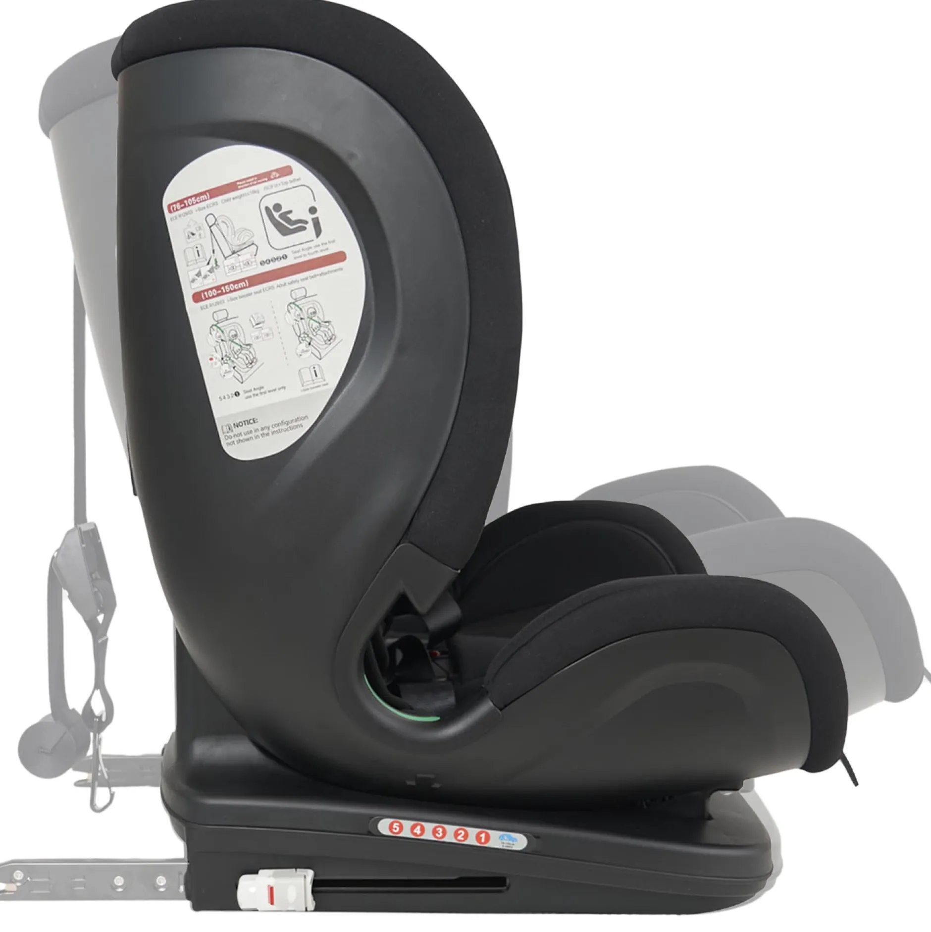 Autostoelen Groep 1*Prénatal autostoel Syl Black