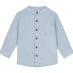 Shirts & Blouses|Shirts & Blouses*Prénatal baby blouse lange mouwen effen blauw Light Sky Blue