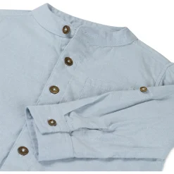 Shirts & Blouses|Shirts & Blouses*Prénatal baby blouse lange mouwen effen blauw Light Sky Blue