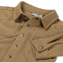 Shirts & Blouses|Shirts & Blouses*Prénatal baby blouse lange mouwen effen bruin Dark Yellow Brown