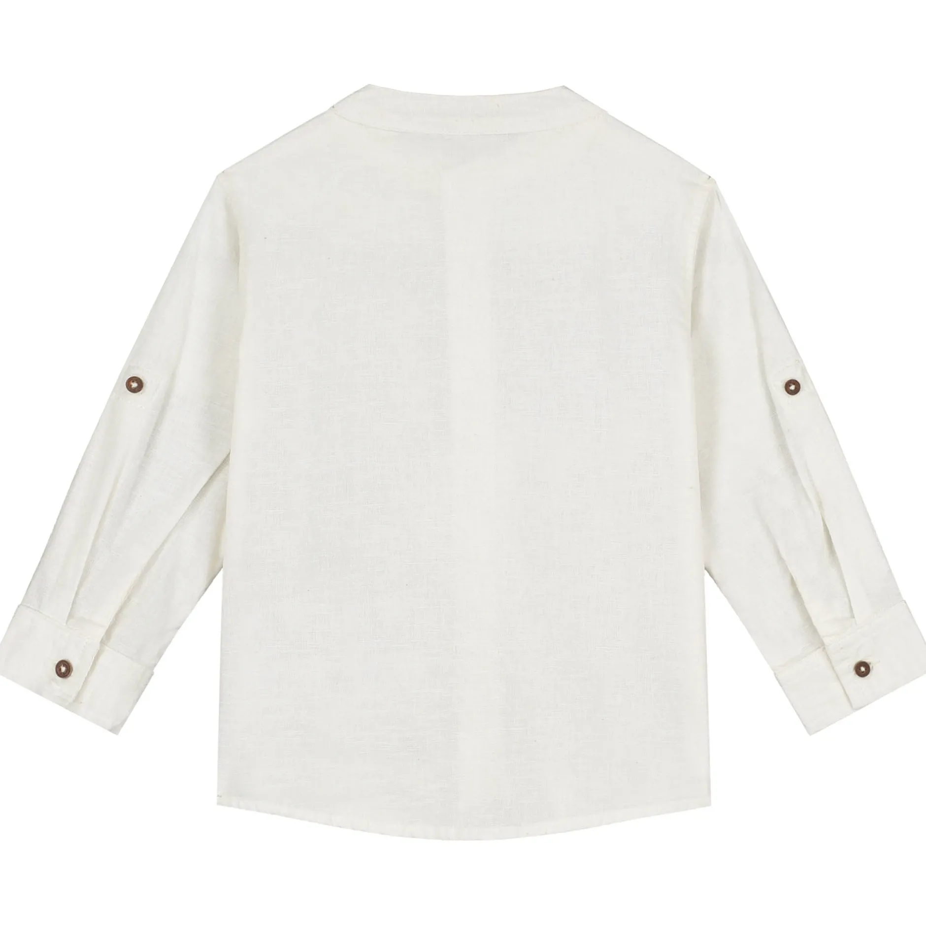 Shirts & Blouses|Shirts & Blouses*Prénatal baby blouse lange mouwen effen wit Dark Off-White