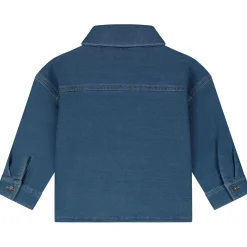Shirts & Blouses|Shirts & Blouses*Prénatal baby blouse lange mouwen effen blauw Light Blue Denim