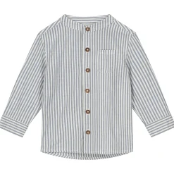 Shirts & Blouses|Shirts & Blouses*Prénatal baby blouse lange mouwen strepen blauw Dark Milky Blue