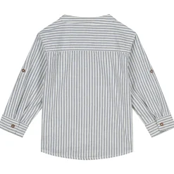 Shirts & Blouses|Shirts & Blouses*Prénatal baby blouse lange mouwen strepen blauw Dark Milky Blue