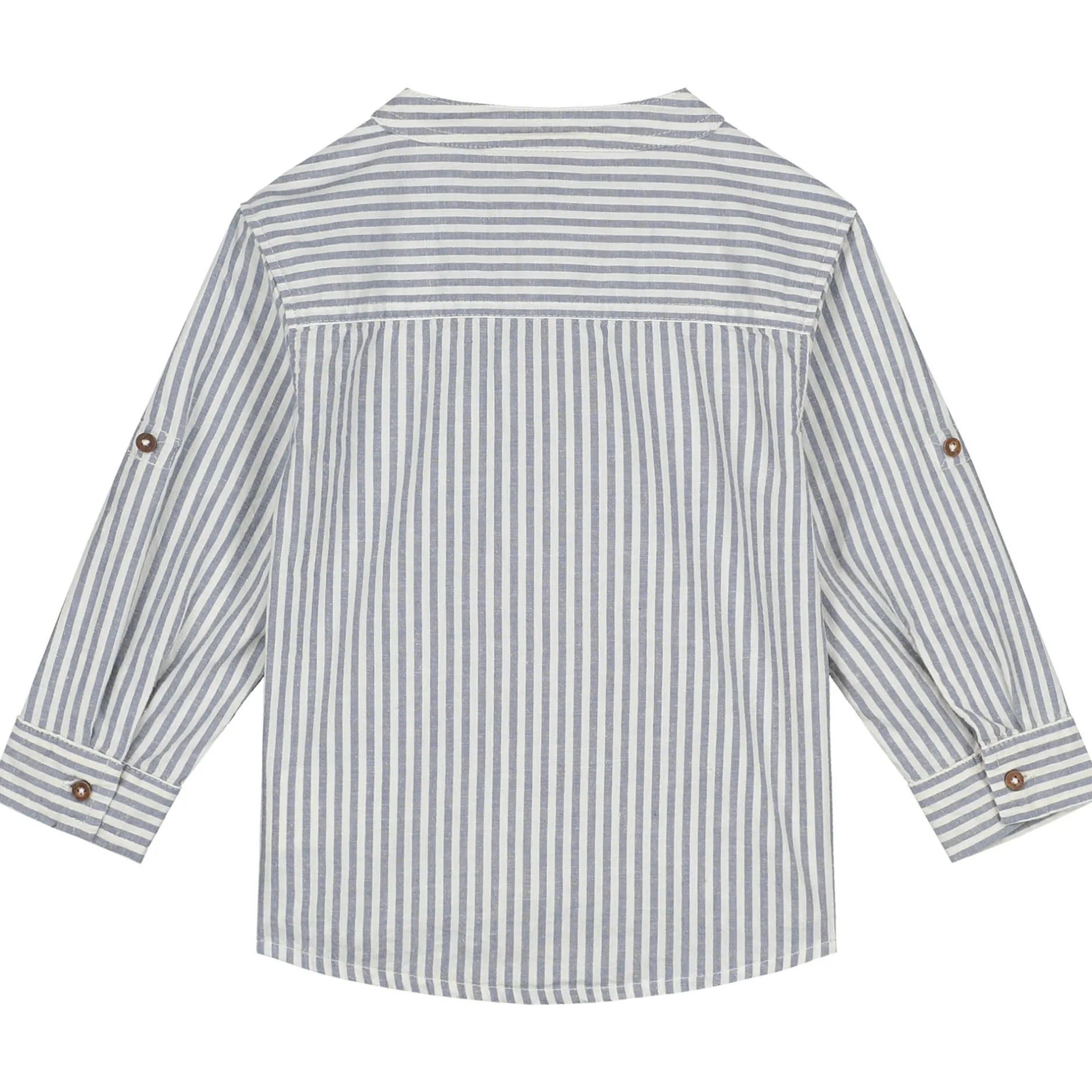 Shirts & Blouses|Shirts & Blouses*Prénatal baby blouse lange mouwen strepen blauw Dark Milky Blue
