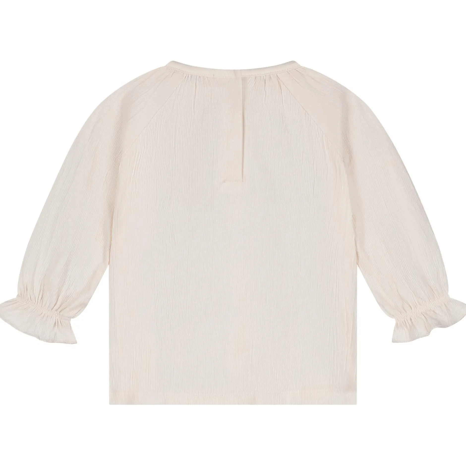 Shirts & Blouses|Shirts & Blouses*Prénatal baby blouse lange mouwen effen wit Dark Off-White
