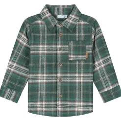 Shirts & Blouses|Shirts & Blouses*Prénatal baby blouse lange mouwen ruit groen Multi