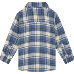 Shirts & Blouses|Shirts & Blouses*Prénatal baby blouse lange mouwen ruit blauw Royal Blue