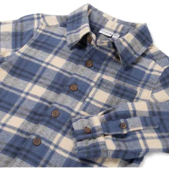 Shirts & Blouses|Shirts & Blouses*Prénatal baby blouse lange mouwen ruit blauw Royal Blue