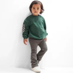 Broeken & Leggings|Broeken*Prénatal baby broek  all over print multi Dark Bottle Green