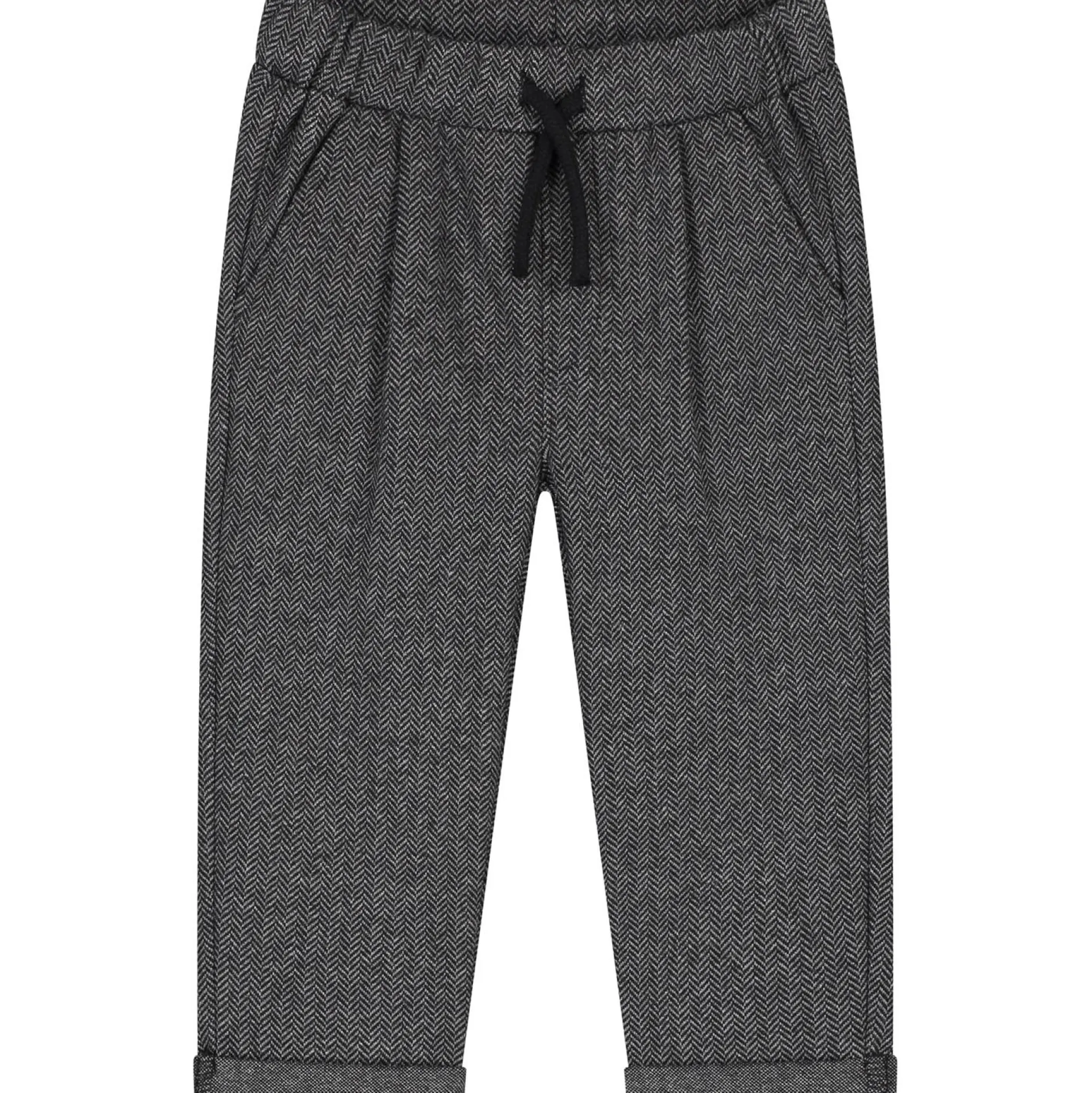 Broeken & Tuinbroeken|Broeken*Prénatal baby broek all over print grijs Anthra Grey Melange