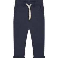 Broeken & Tuinbroeken|Broeken*Prénatal baby broek effen blauw Dark Bluegrey