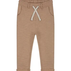 Broeken & Tuinbroeken|Broeken*Prénatal baby broek effen bruin Light Mud Brown