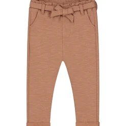 Broeken & Leggings|Broeken*Prénatal baby broek  effen bruin Mud Brown