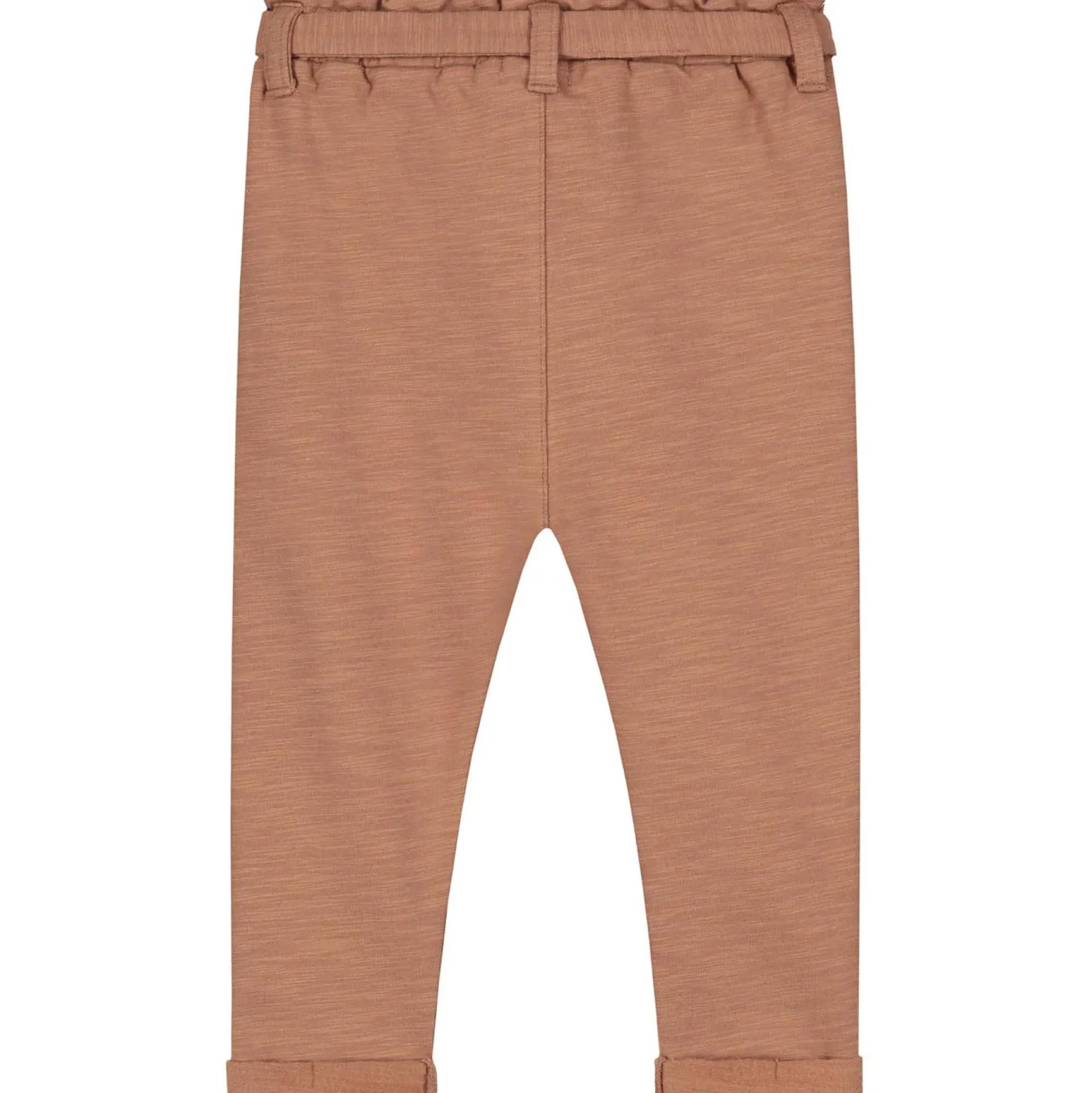 Broeken & Leggings|Broeken*Prénatal baby broek effen bruin Mud Brown