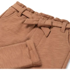 Broeken & Leggings|Broeken*Prénatal baby broek effen bruin Mud Brown