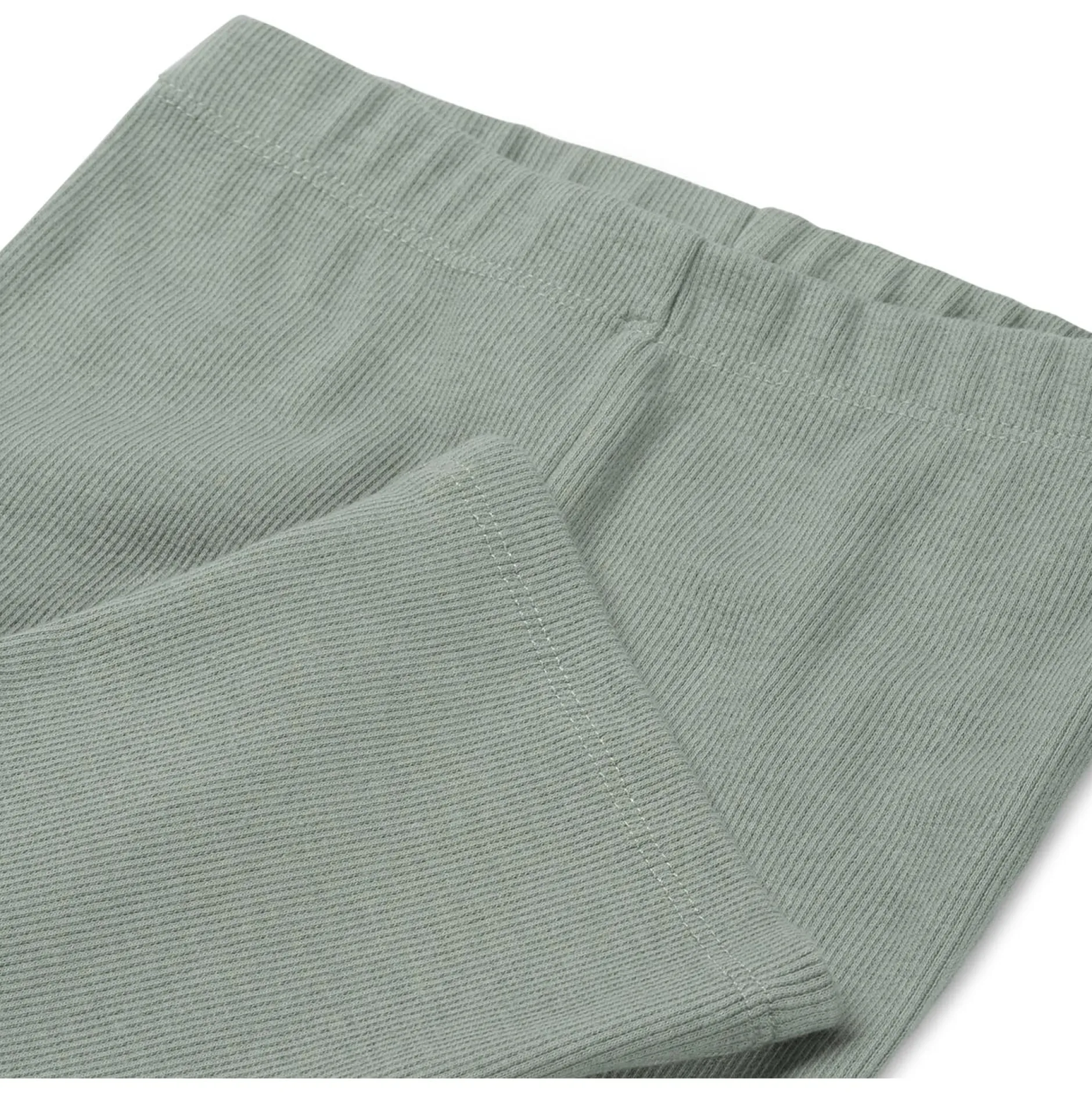 Broeken & Leggings|Broeken*Prénatal baby broek effen groen Dark Mint Green