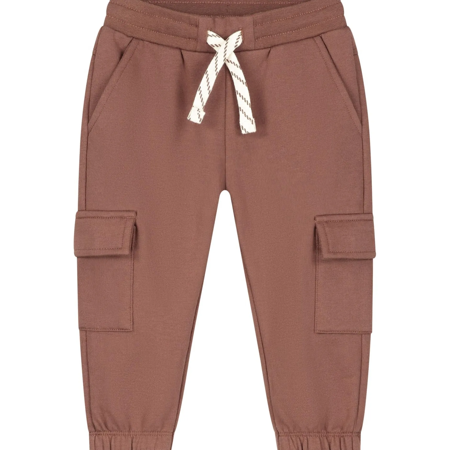 Broeken & Tuinbroeken|Broeken*Prénatal baby broek effen bruin Chocolatbrown