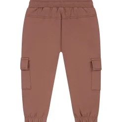 Broeken & Tuinbroeken|Broeken*Prénatal baby broek  effen bruin Chocolatbrown
