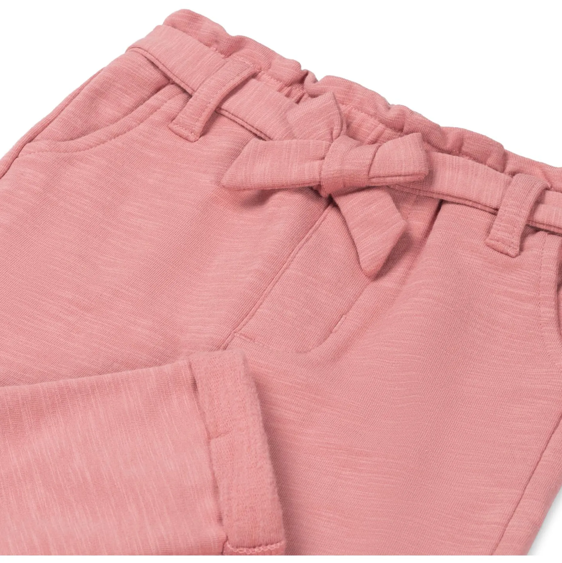 Broeken & Leggings|Broeken*Prénatal baby broek effen roze Rosered