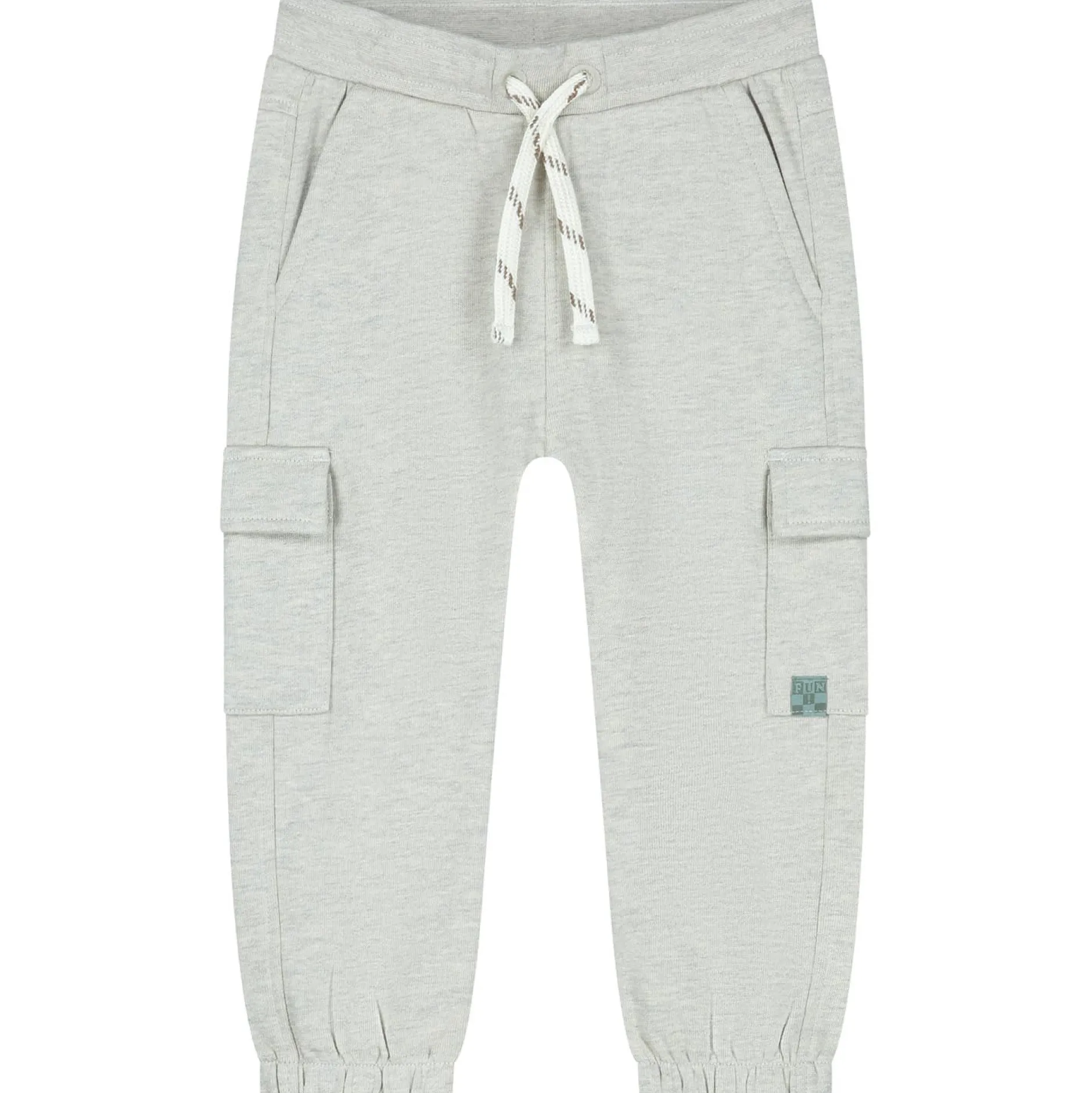 Broeken & Tuinbroeken|Broeken*Prénatal baby broek effen grijs Dark Brown Melange