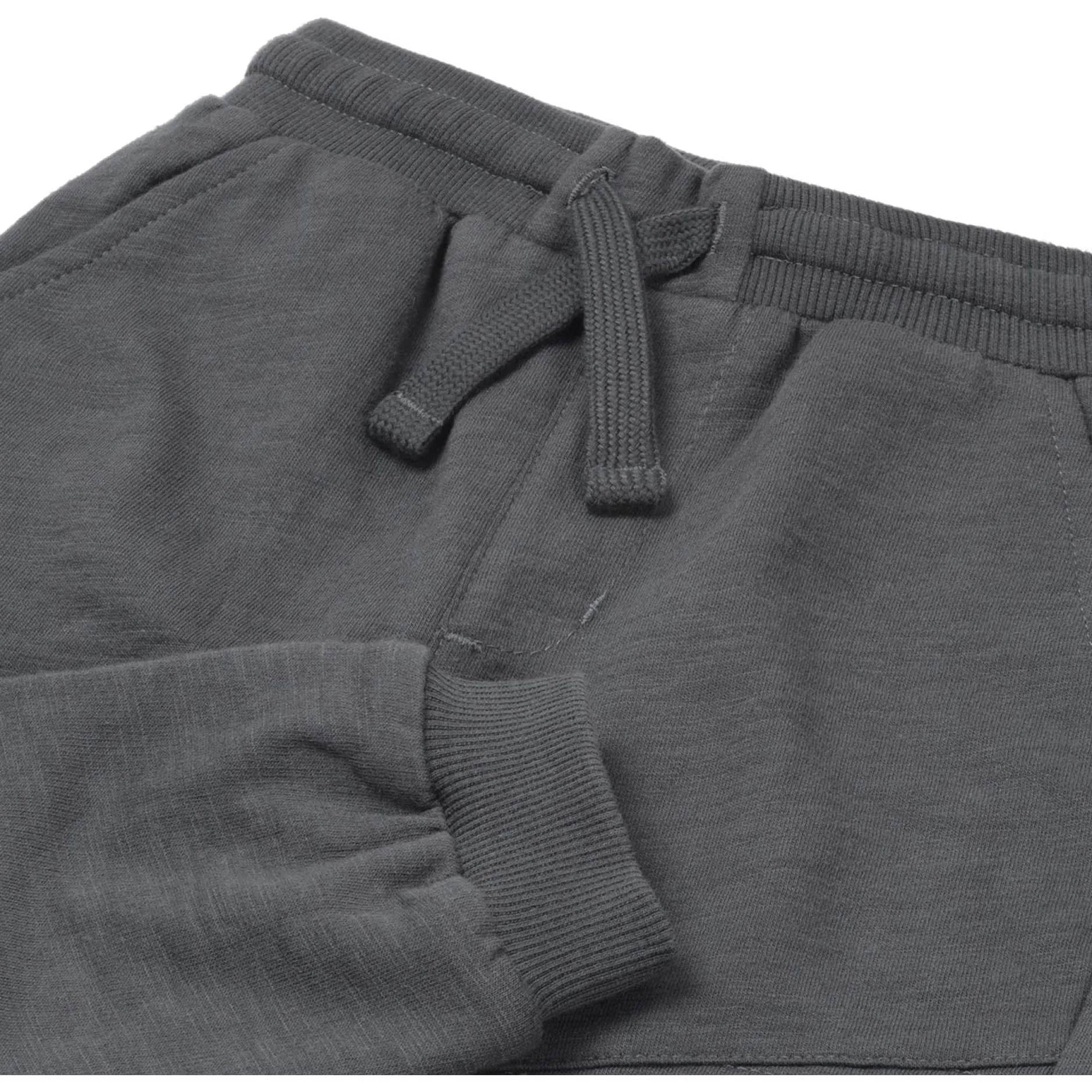 Broeken & Tuinbroeken|Broeken*Prénatal baby broek effen grijs Darkgrey