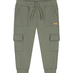 Broeken & Tuinbroeken|Broeken*Prénatal baby broek effen groen Leaf Gree