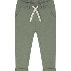 Broeken & Tuinbroeken|Broeken*Prénatal baby broek effen groen Light Khaki Green