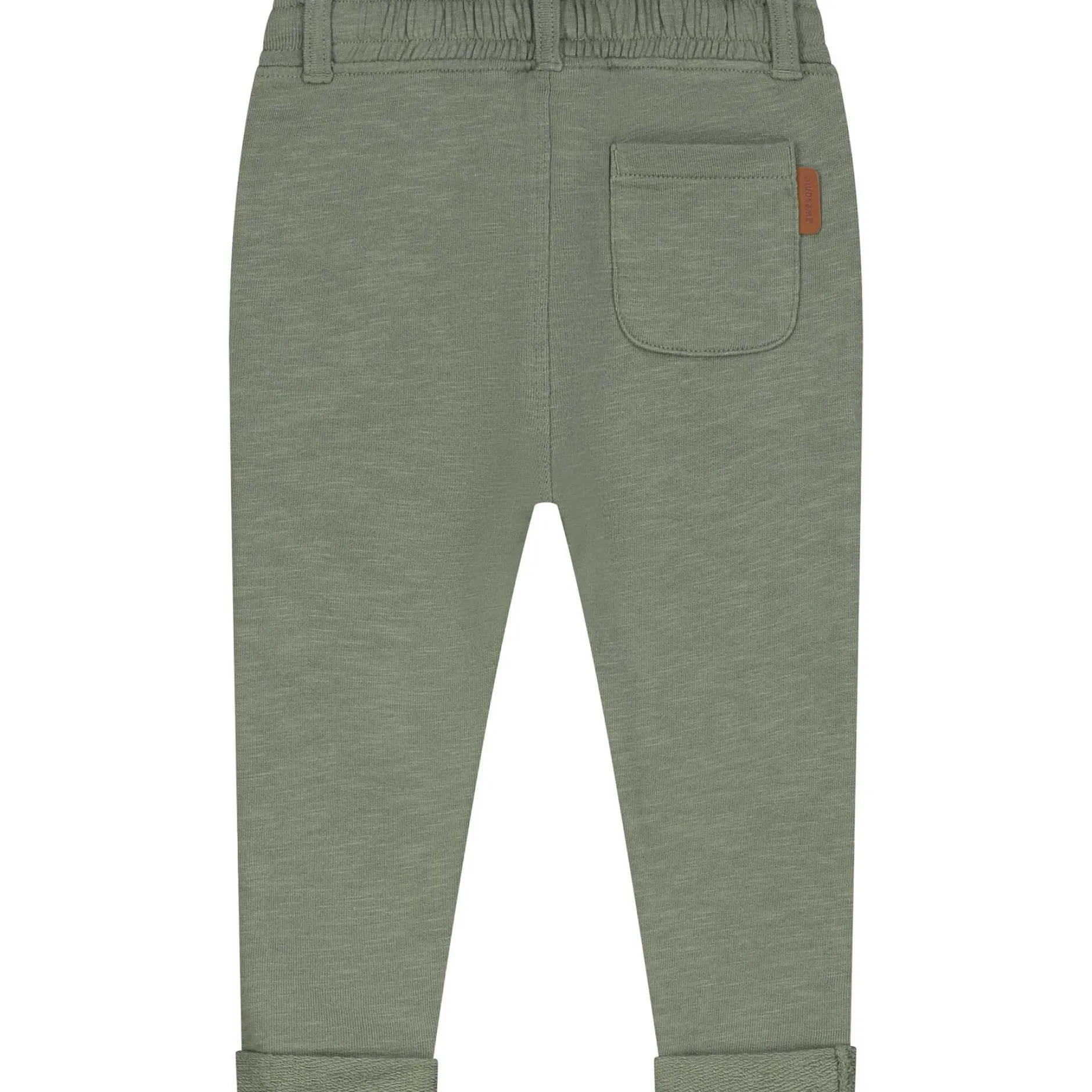 Broeken & Tuinbroeken|Broeken*Prénatal baby broek effen groen Light Khaki Green