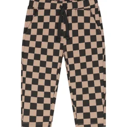 Broeken & Tuinbroeken|Broeken*Prénatal baby broek ruit bruin Light Mud Brown