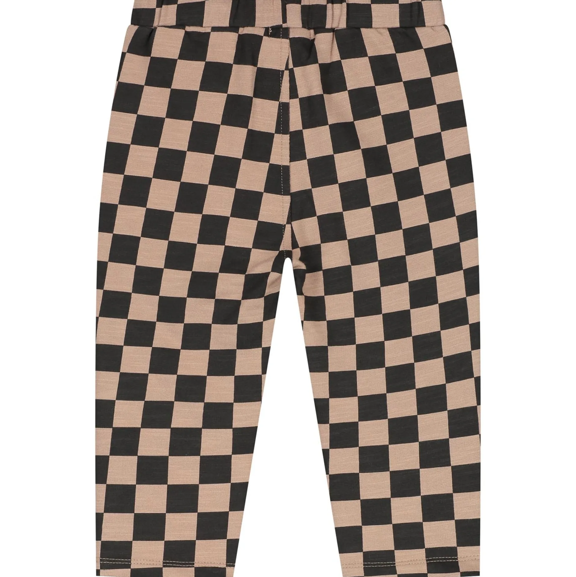 Broeken & Tuinbroeken|Broeken*Prénatal baby broek ruit bruin Light Mud Brown