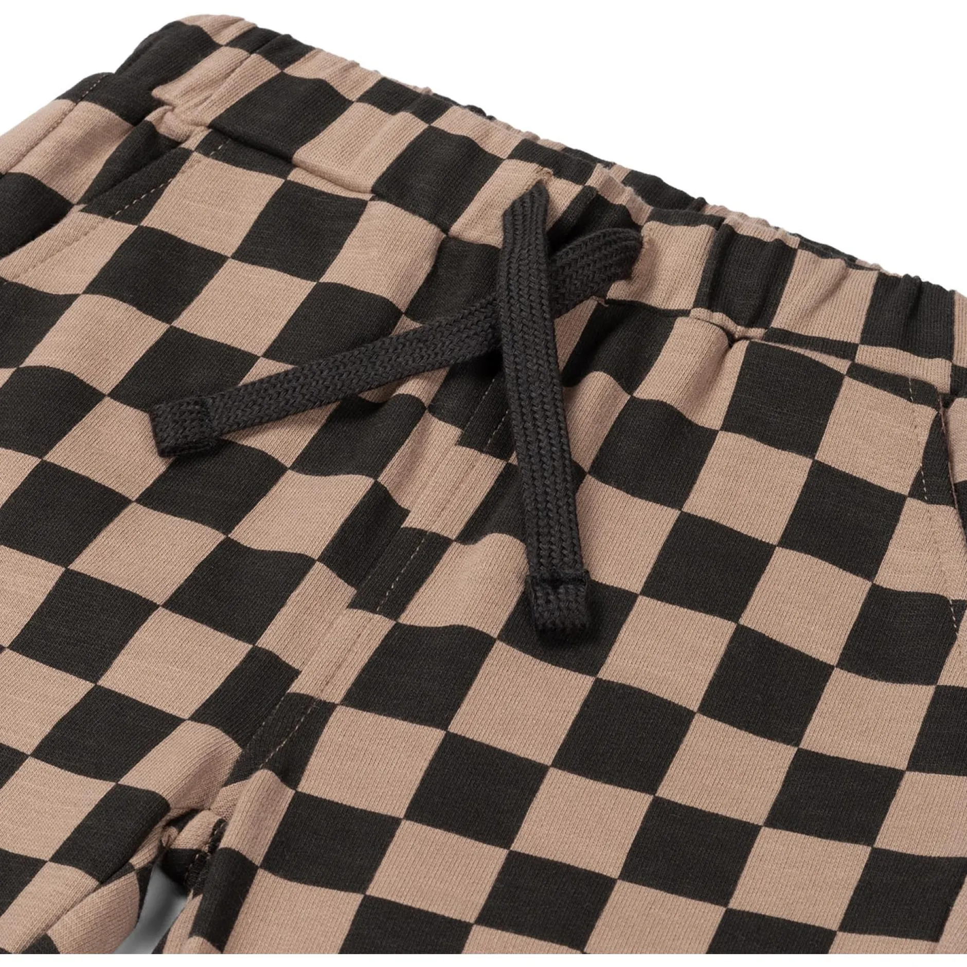 Broeken & Tuinbroeken|Broeken*Prénatal baby broek ruit bruin Light Mud Brown