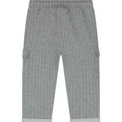 Broeken & Tuinbroeken|Broeken*Prénatal baby broek  strepen grijs Dark Stone Melange