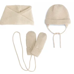 Accessoires|Accessoires*Prénatal baby colsjaal   beige Off-White