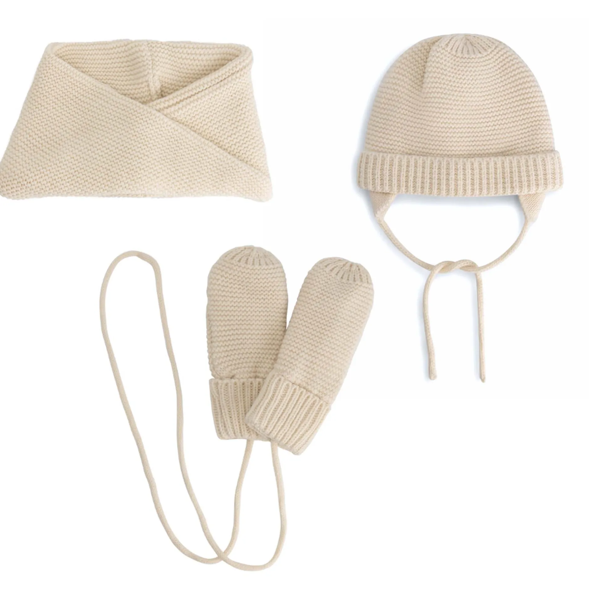 Accessoires|Accessoires*Prénatal baby colsjaal beige Off-White