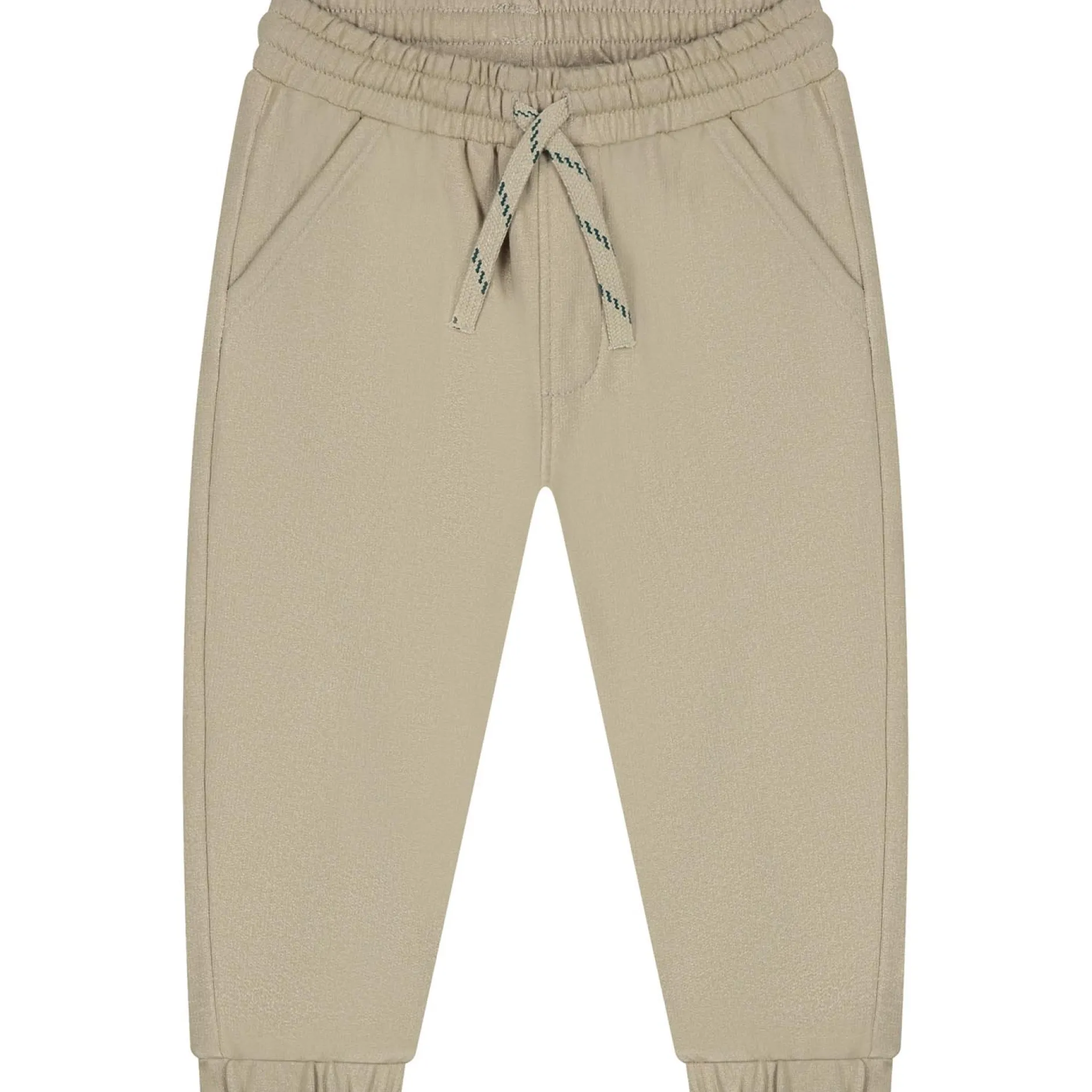Truien & Vesten|Truien & Sweaters*Prénatal baby joggingpak lange mouwen effen beige Mid Bisquit