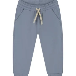 Truien & Vesten|Truien & Sweaters*Prénatal baby joggingpak lange mouwen effen blauw Dark Milky Blue