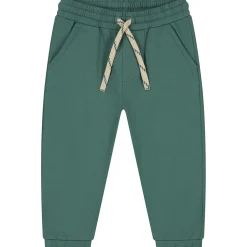 Truien & Vesten|Truien & Sweaters*Prénatal baby joggingpak lange mouwen effen groen Forestgreen