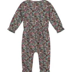 Boxpakjes & Jumpsuits*Prénatal baby jumpsuit lange mouwen bloemen multi Dark Bottle Green