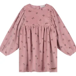 Jurken & Rokken|Jurken & Rokken*Prénatal baby jurk lange mouwen all over print roze Light Pinkshade