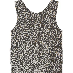 Jurken & Rokken|Jurken & Rokken*Prénatal baby jurk mouwloos dierenprint multi Almond
