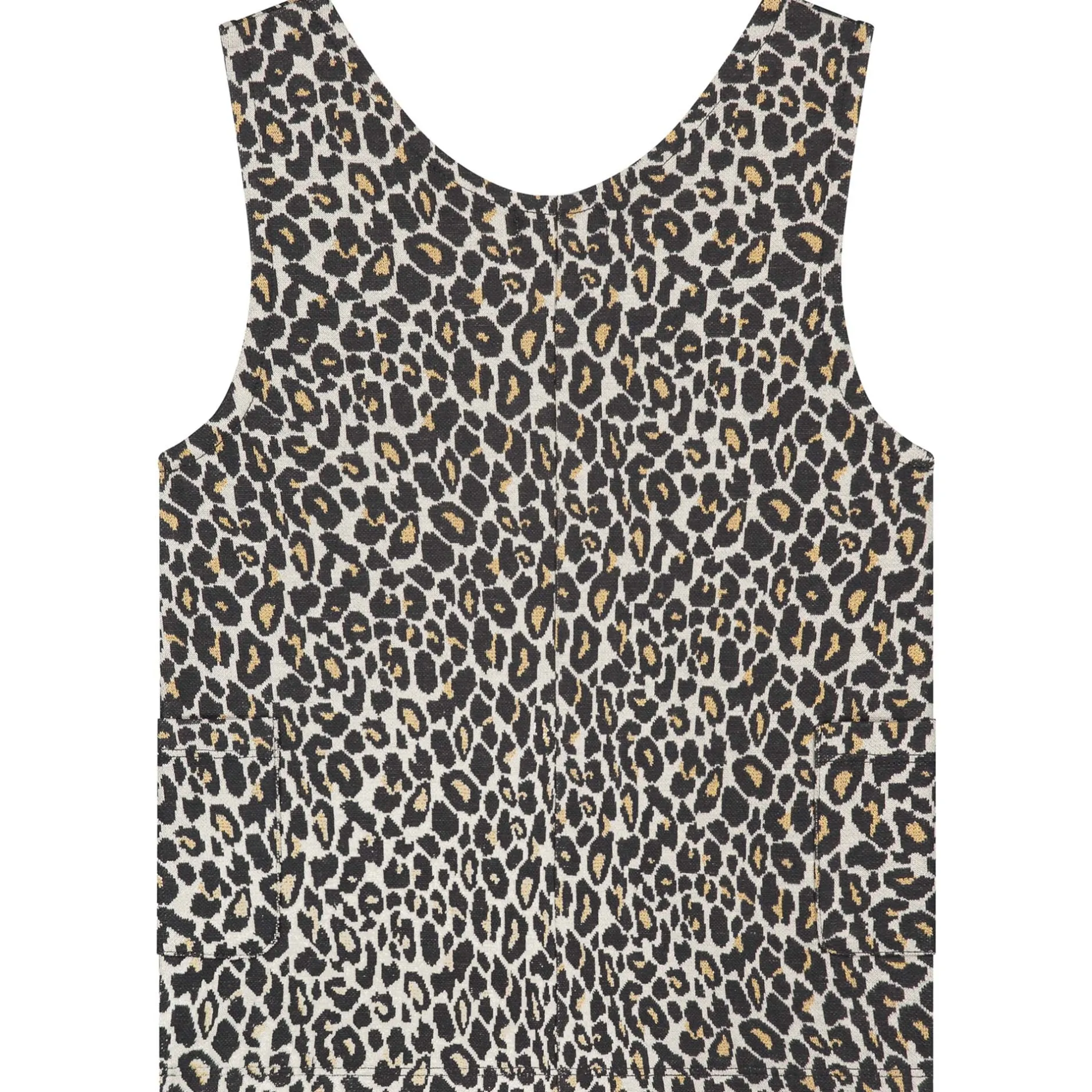 Jurken & Rokken|Jurken & Rokken*Prénatal baby jurk mouwloos dierenprint multi Almond